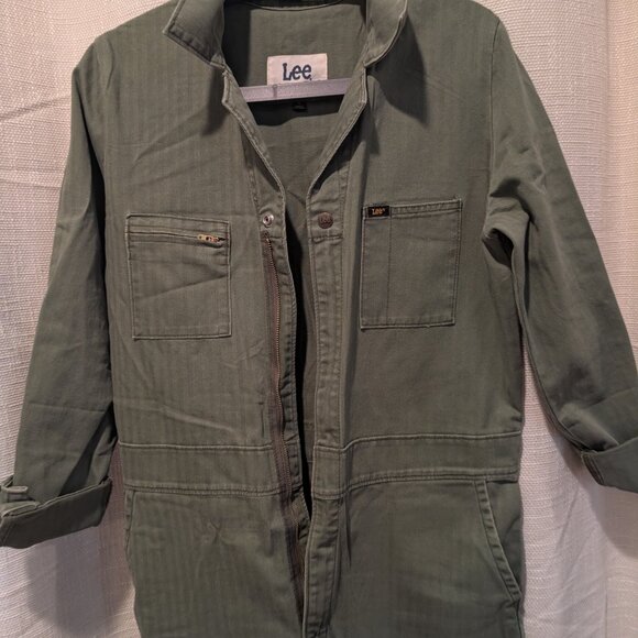 Lee army green coveralls size medium - Picture 3 of 4